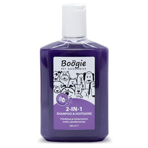 Boogie 2-in-1 Shampoo ja hoitoaine, 280 ml