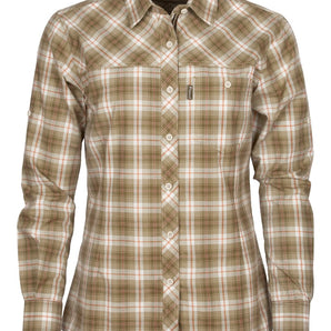 Pinewood Curumbria Shirt green/terracotta