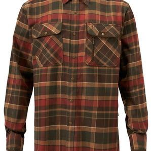 Pinewood Prestwick Exclusive Shirt D.Green/Terracotta