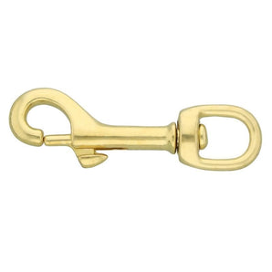 Pistoolilukko /Brass Snap Hook 79 mm/13
