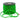 Naru 6mm Green loose-braided polyethylene rope