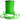 Naru 8mm Hollow Braided Polyethylene Lime Green